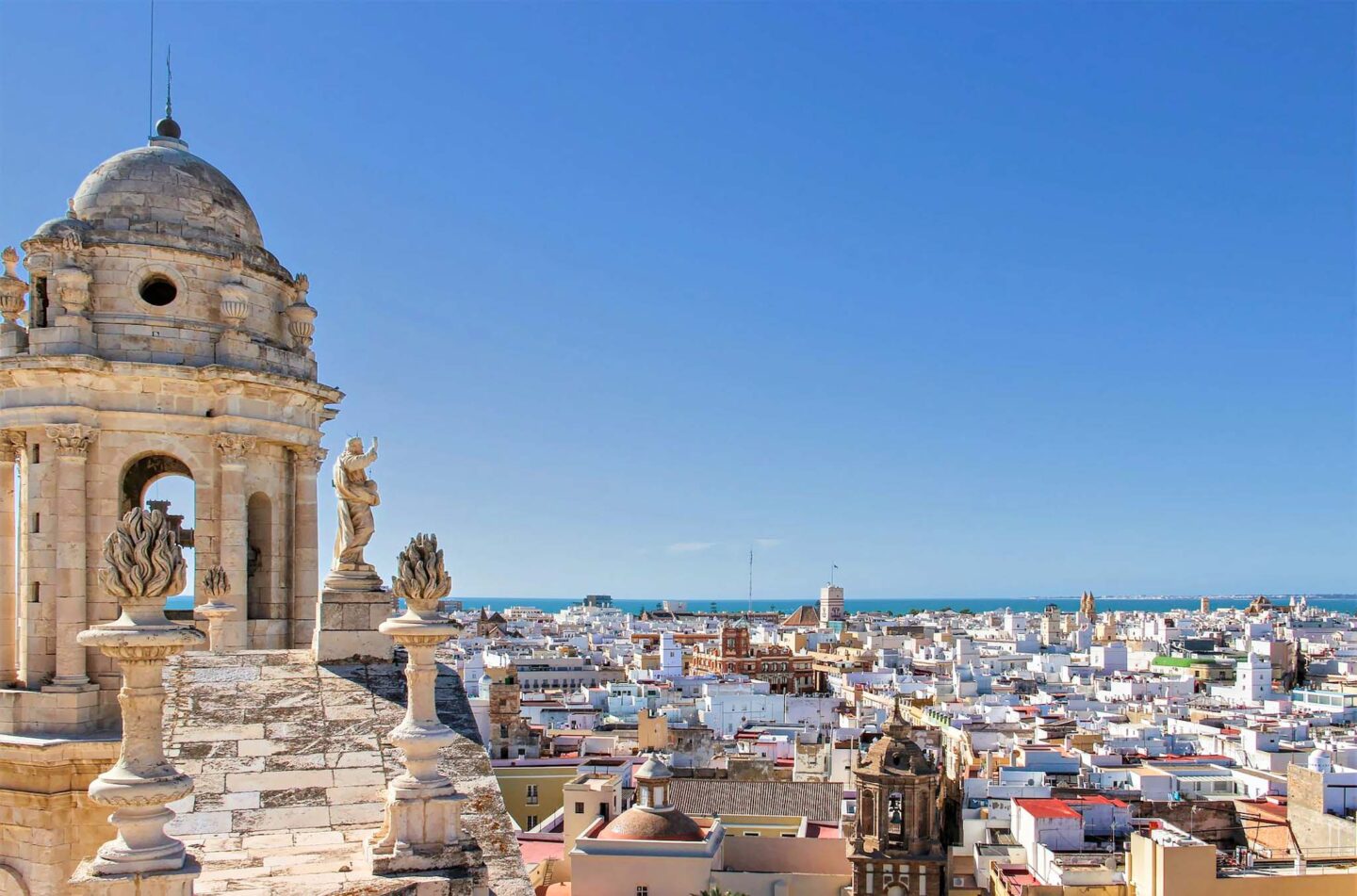 Southern Spain itinerary, view of Cadiz