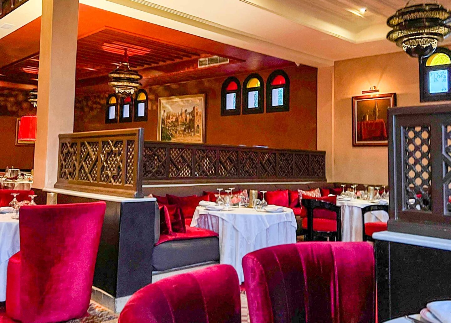 Best Restaurants in Marrakech, Inside Al Fassia Restaurant