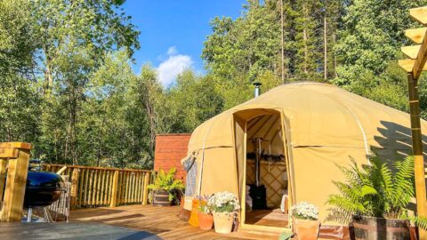 The Wandering Quinn Travel Blog Glamping in Yorkshire, Yurtshire