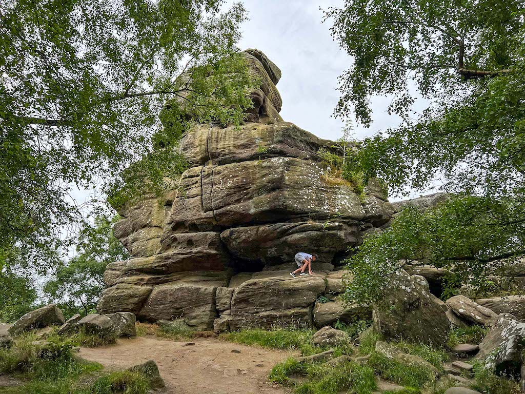 The Wandering Quinn Travel Blog Glamping in Yorkshire, Brimham Rocks near Yurtshire