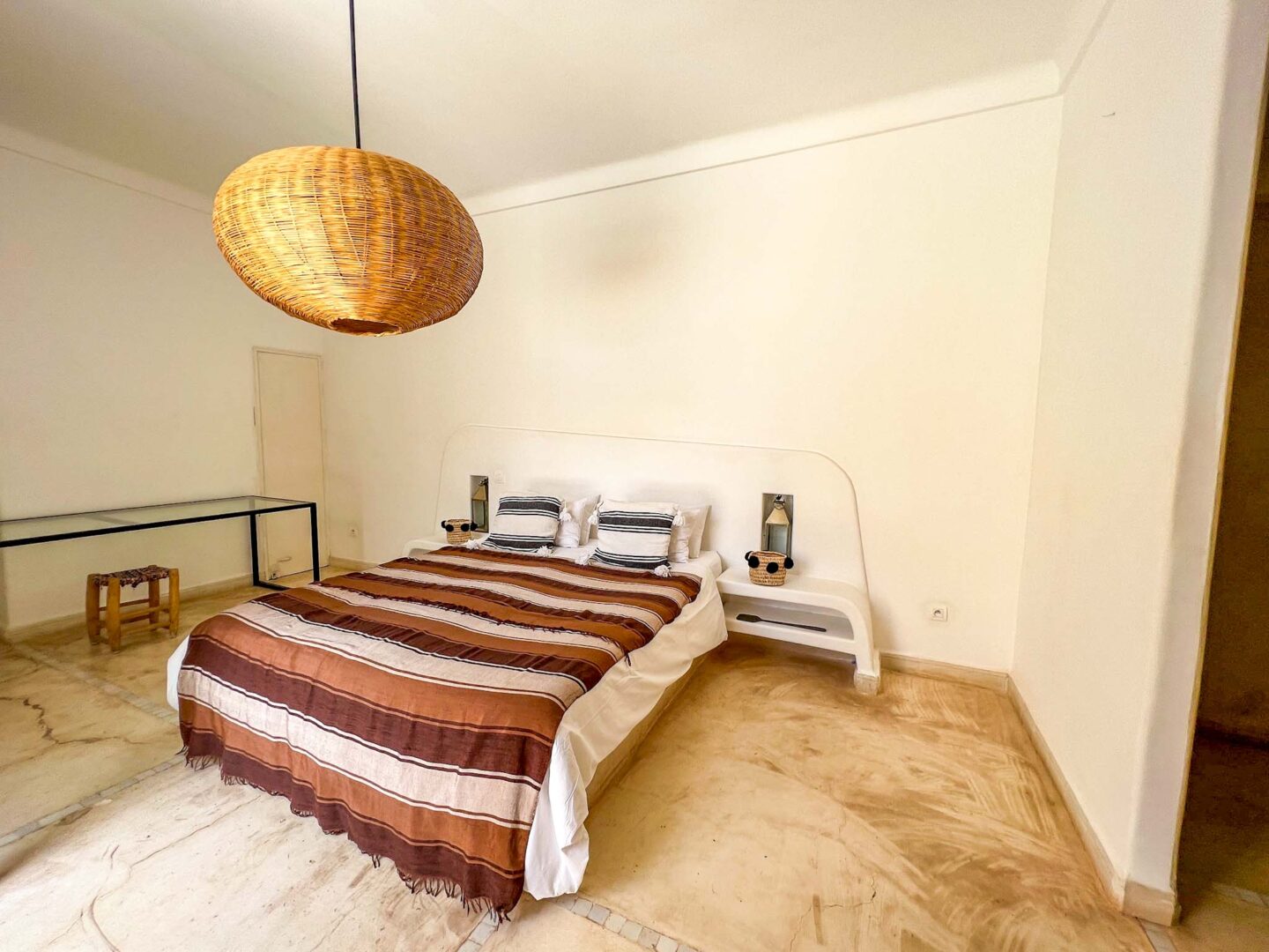 villa in Marrakech master double bedroom