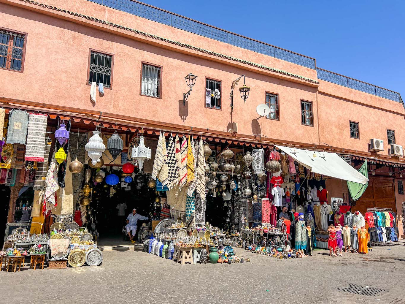 Marrakesh in August, Marrakesh Souvenir shops