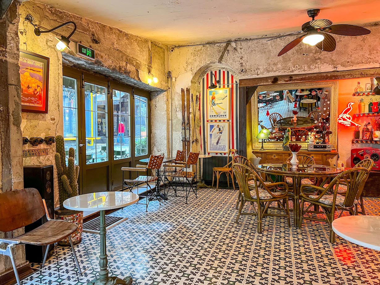 inside cafe in Karakoy, things to do in Istanbul