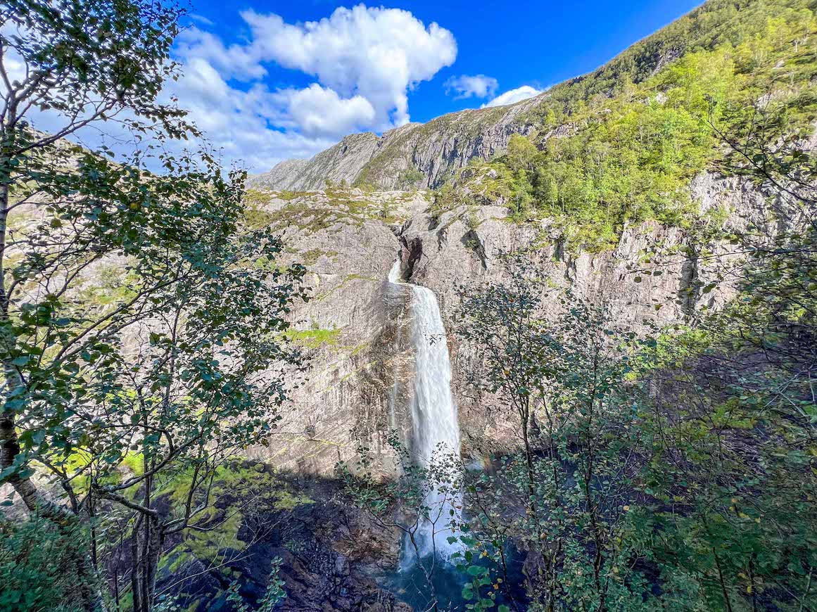 things to do in Stavanger, Manafossen waterfall