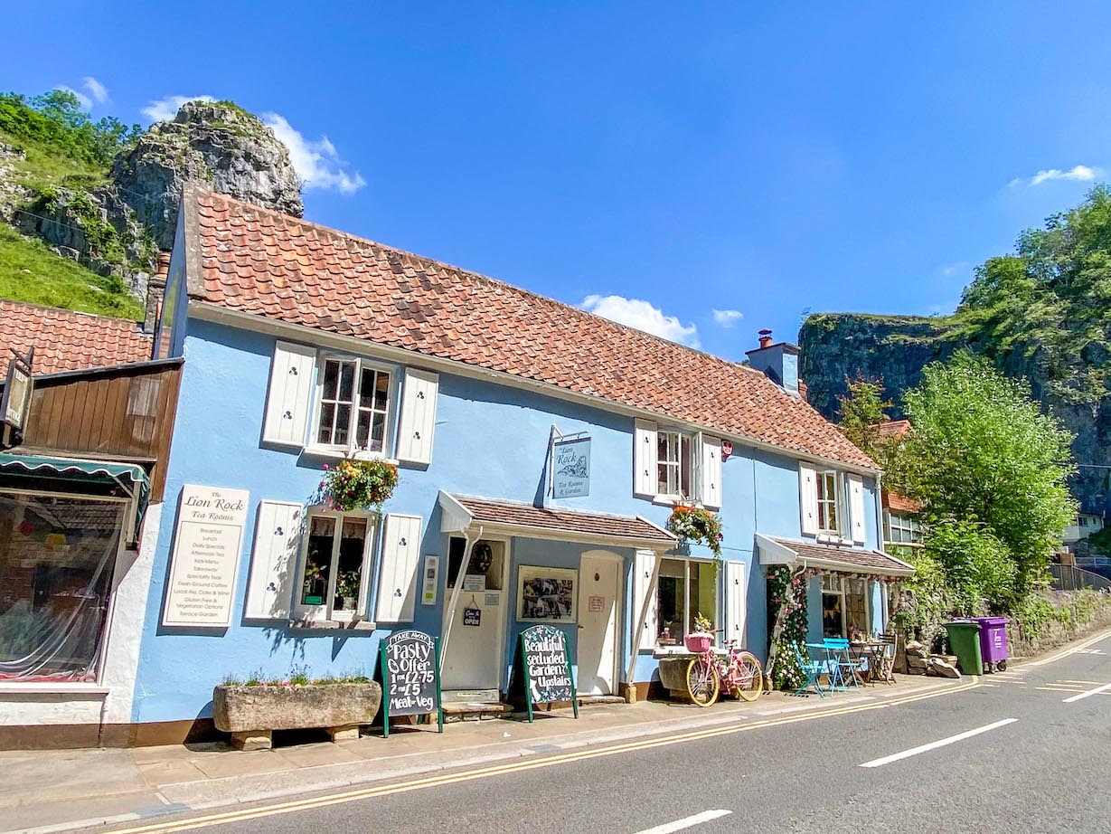 The Wandering Quinn Travel Blog Things to do in Cheddar Gorge, Lion Rock Tea Rooms in Cheddar