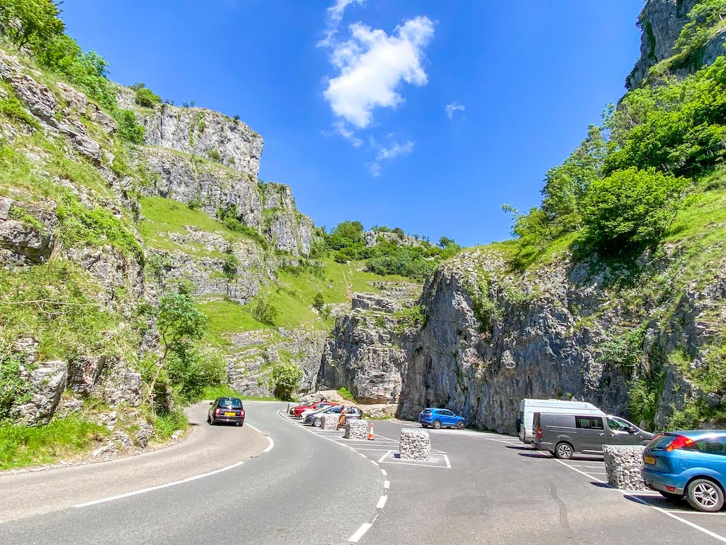 The Wandering Quinn Travel Blog Things to do in Cheddar Gorge, cars near Cheddar Gorge