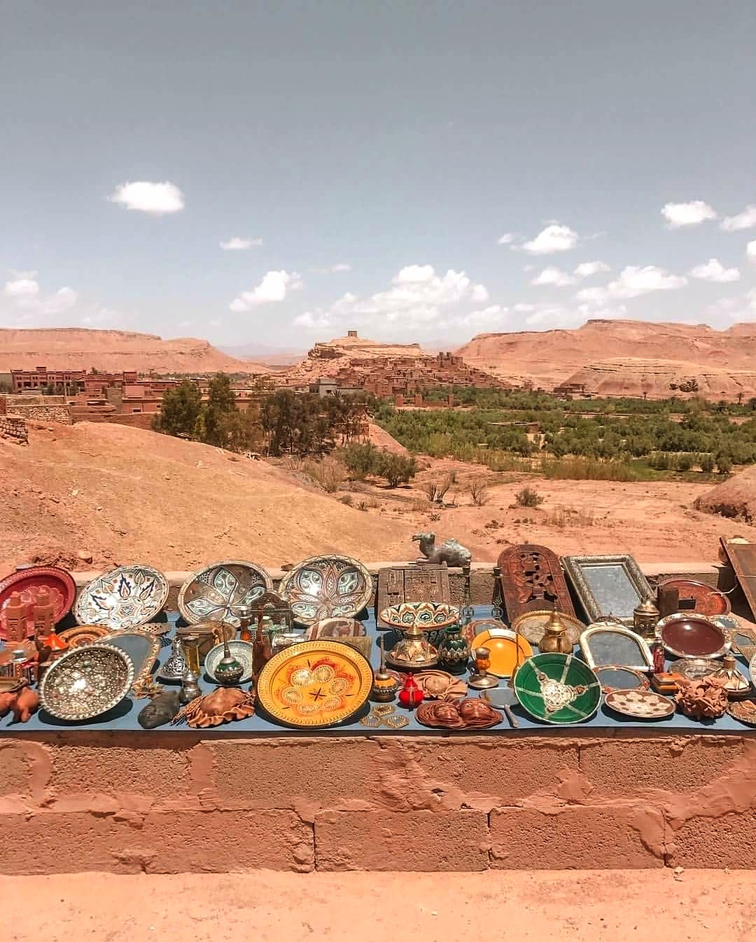artisan pieces in desert, Women's Group Tour to Morocco with Ellie Quinn