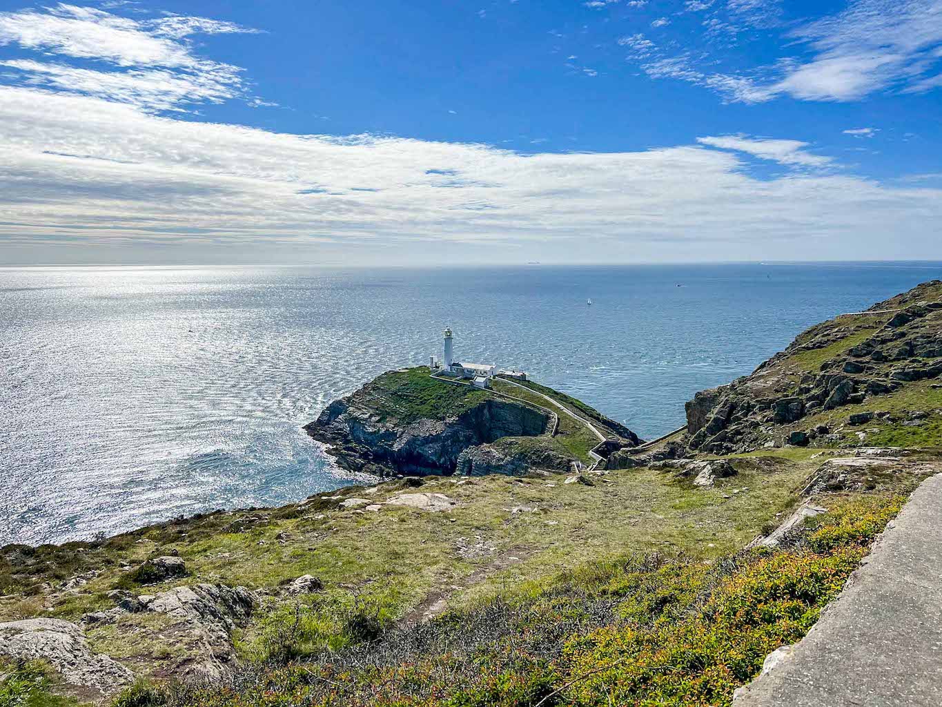 The Wandering Quinn Travel Blog places to visit in North Wales, South Stack Lighthouse