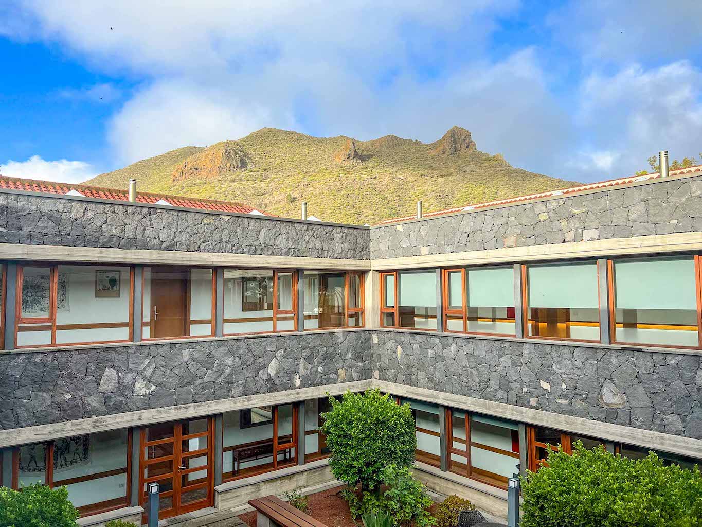 Tenerife Road Trip, Hotel La Casona del Patio view