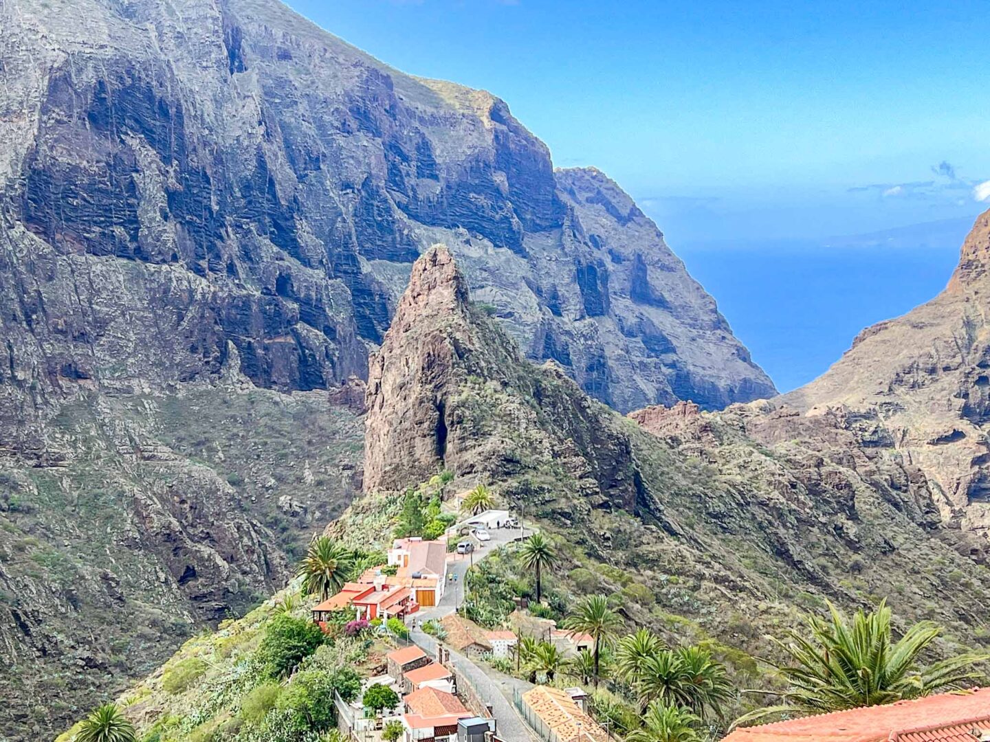 The Wandering Quinn Travel Blog Tenerife road trip, Masca Village view 