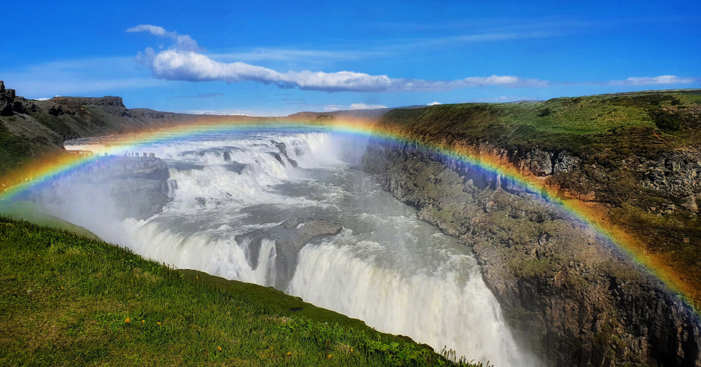 waterfalls & rainbow, 1 week women's iceland tour