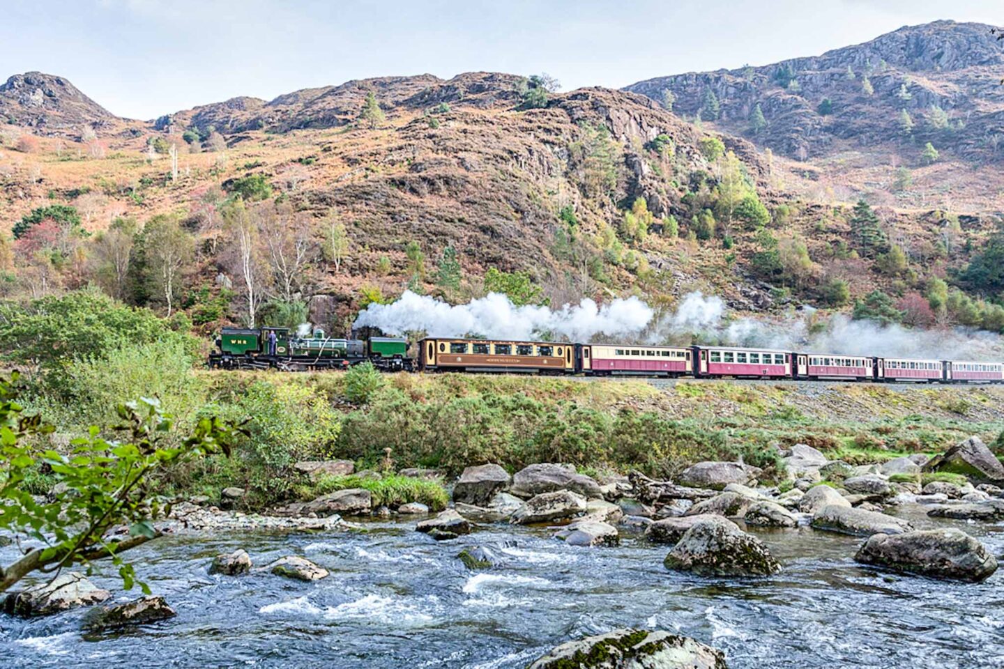 Wales by train, places to go in Wales by train, 