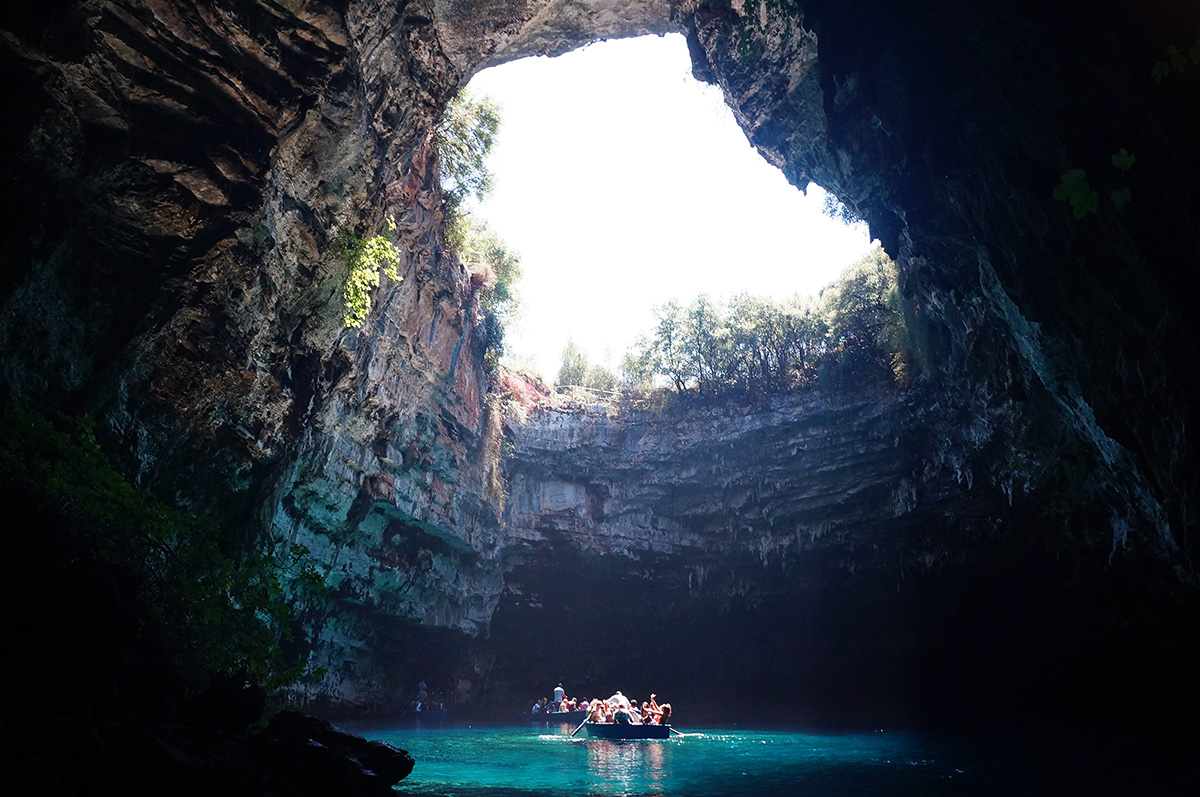 Paradise cave in Kefalonia, best places to visit with kids