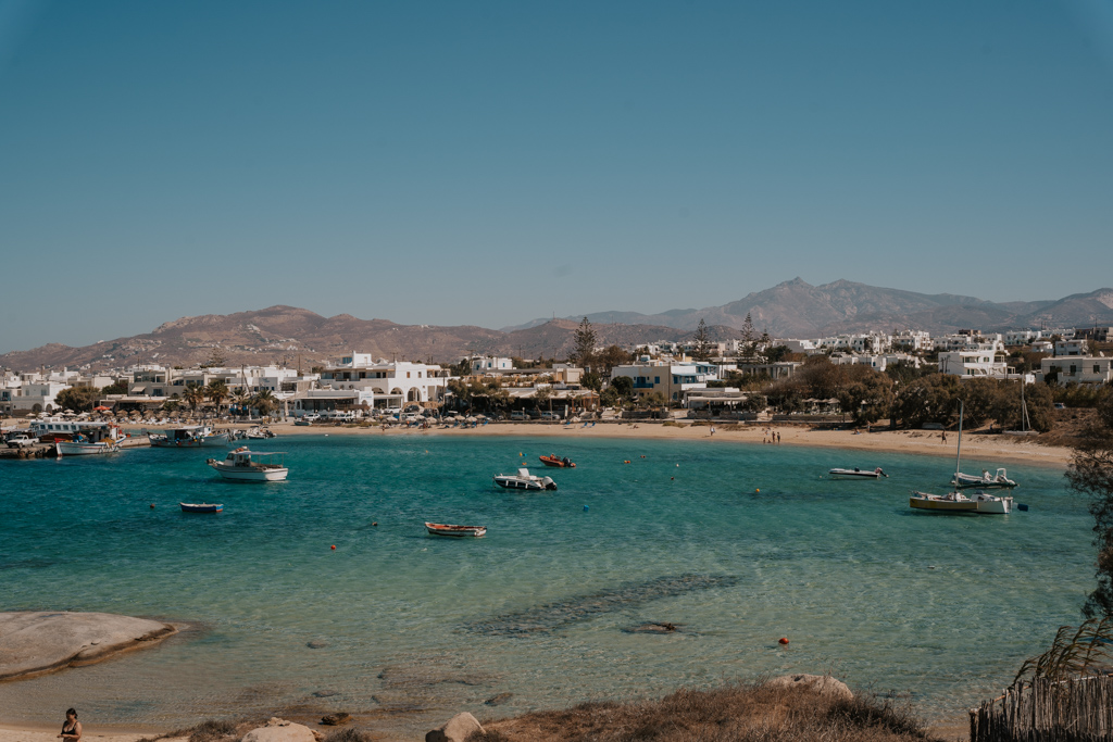 Agia Anna Beach of Naxos, most family friendly greek island, top greek islands for families