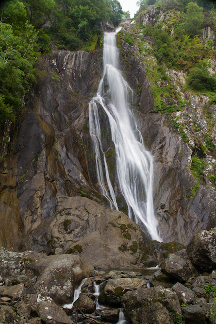 place to visit in Wales, Aber falls