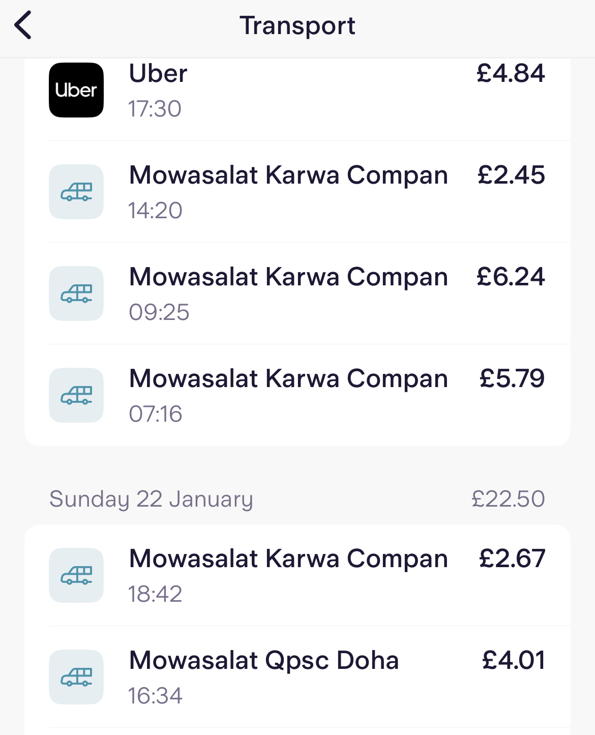 my taxi costs in Doha, getting around Doha, Doha public transport