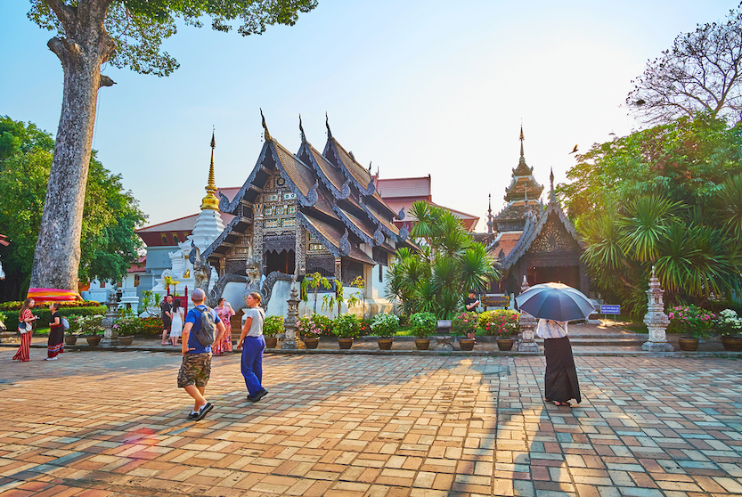 Teak temples of Wat Chedi Luang, Chiang Mai, Why Is Chiang Mai So Popular, popular thailand destinations