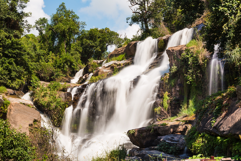 Mae-klang waterfall, attractions in chiang mai, popular thailand destinations