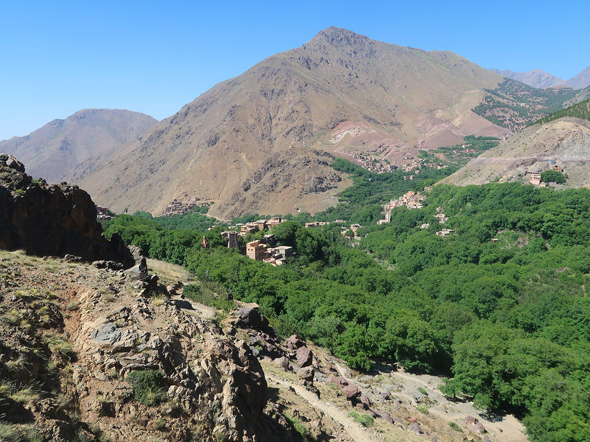 Mount Toubkal in Atlas Mountains, best places to visit in Africa in July, one of the great places to go in july