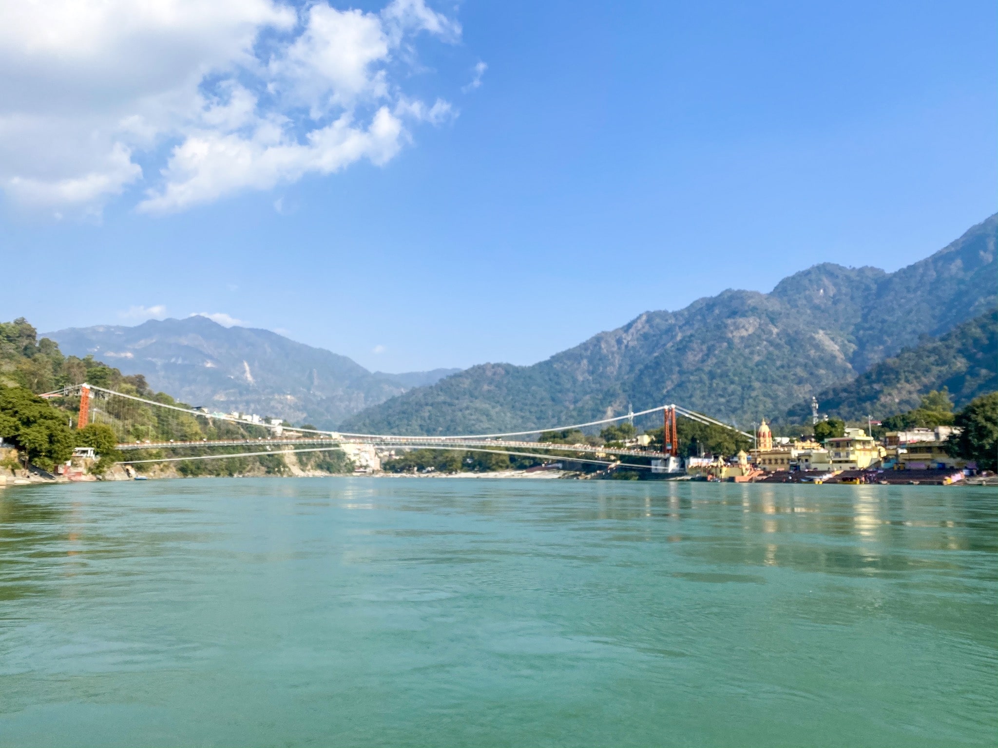 beautiful view at adventure camping in rishikesh, camps at rishikesh