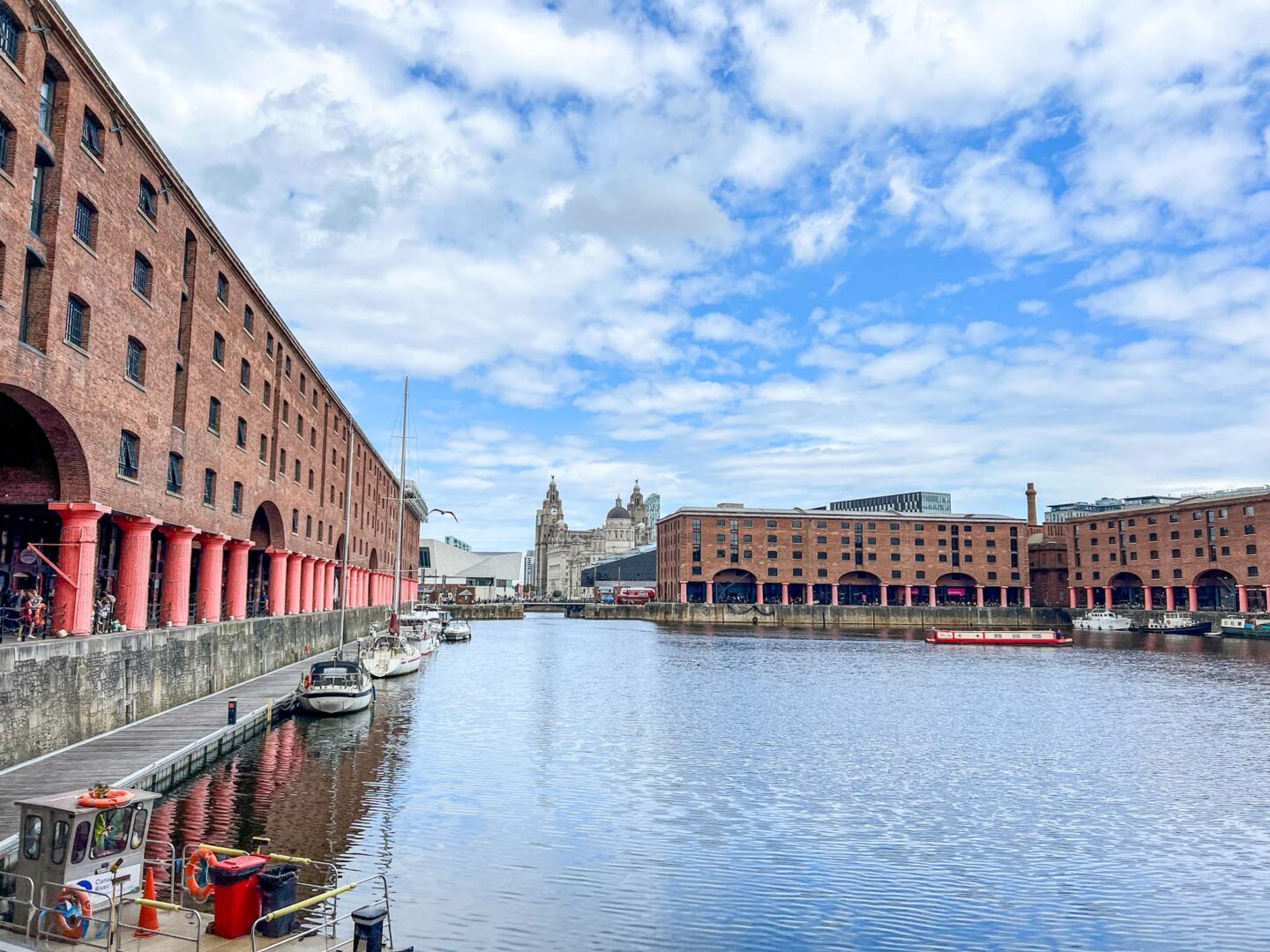 iconic Liverpool docks