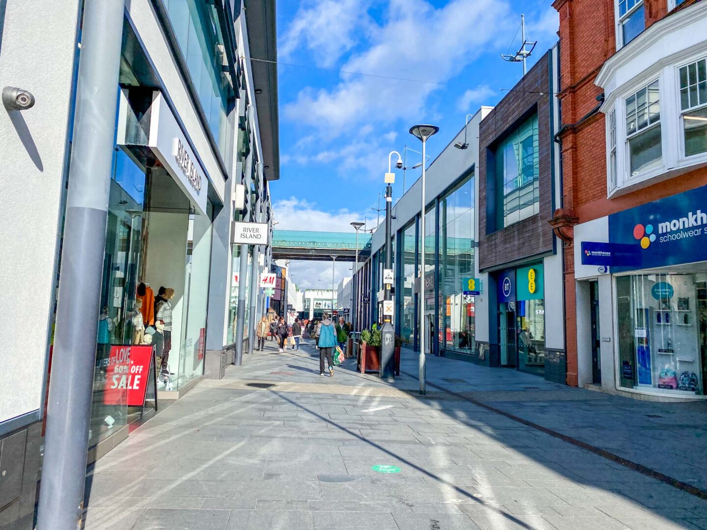 Things to do in Altrincham, Altrincham high street and shops