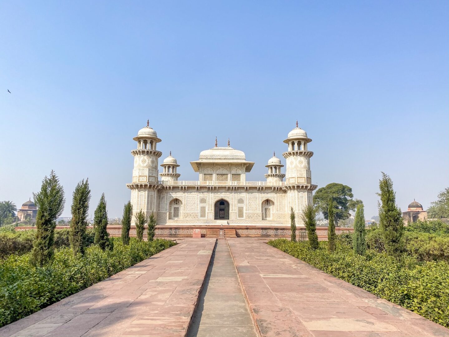 Golden Triangle India Itinerary, Baby Taj in Agra from outside