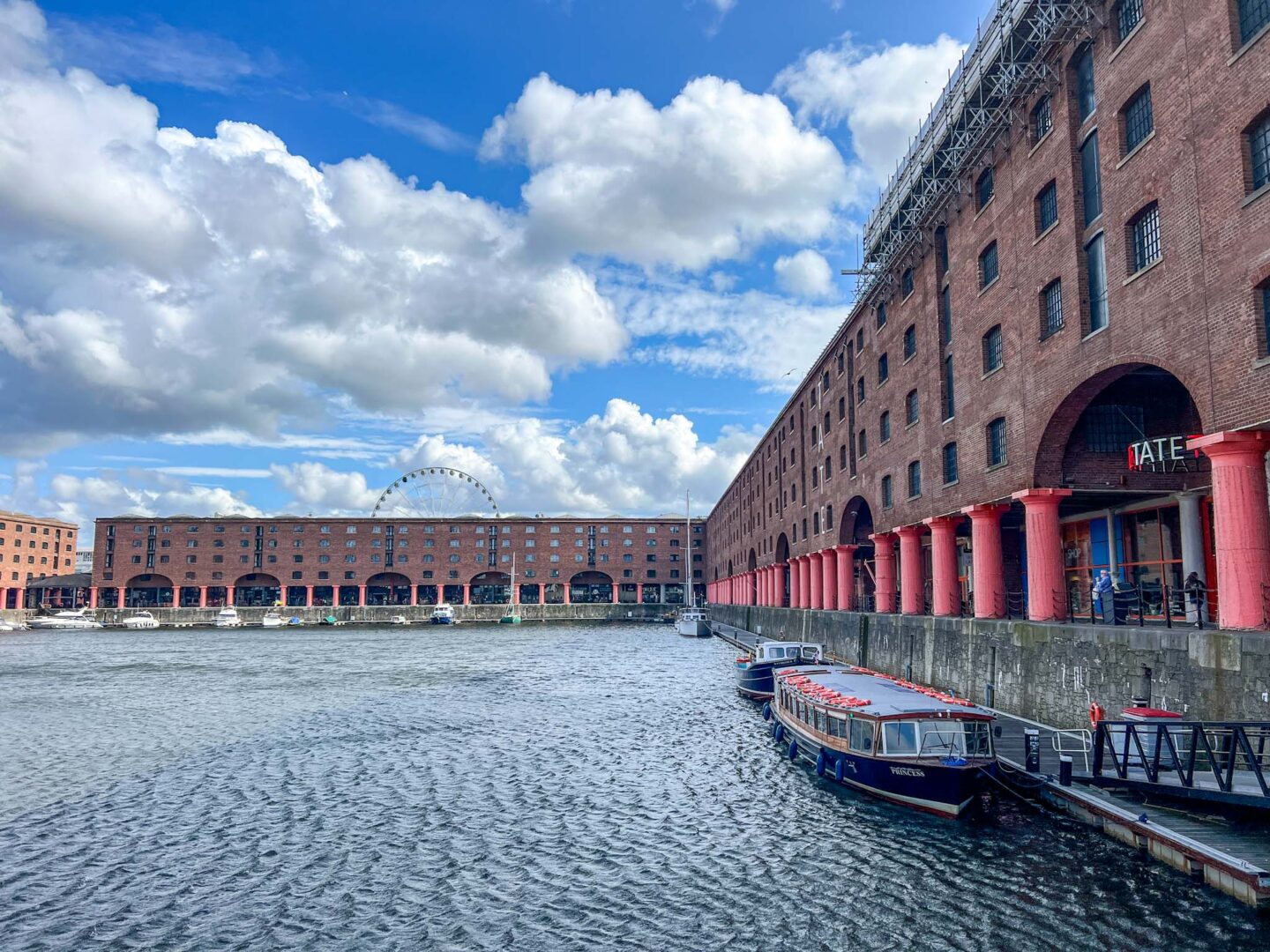 One day in Liverpool, Royal Albert Docks