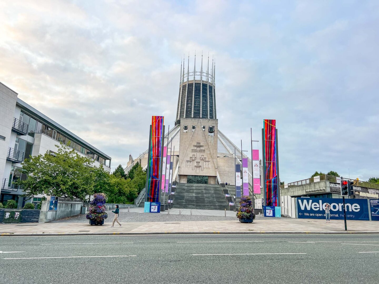 Weekend in Liverpool, Liverpool Metropolitan Cathedral from the outside