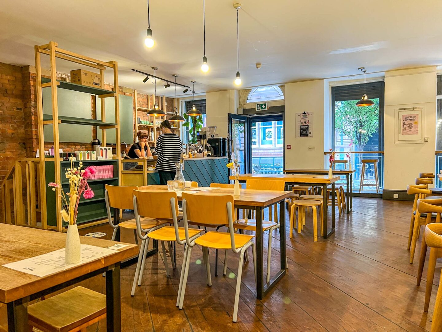 inside Takk Cafe Manchester, Manchester cafes to work from, 