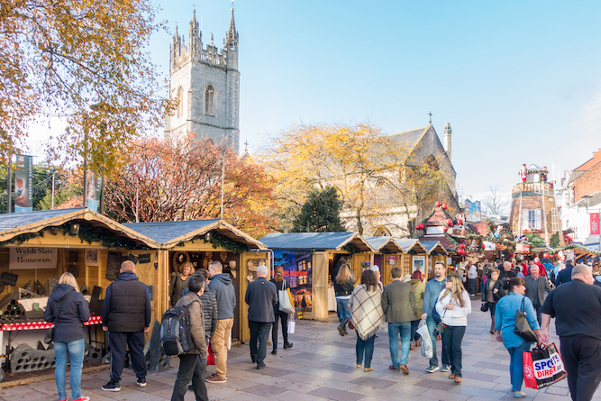 The Wandering Quinn Travel Blog Wales in Winter, Cardiff Christmas Market