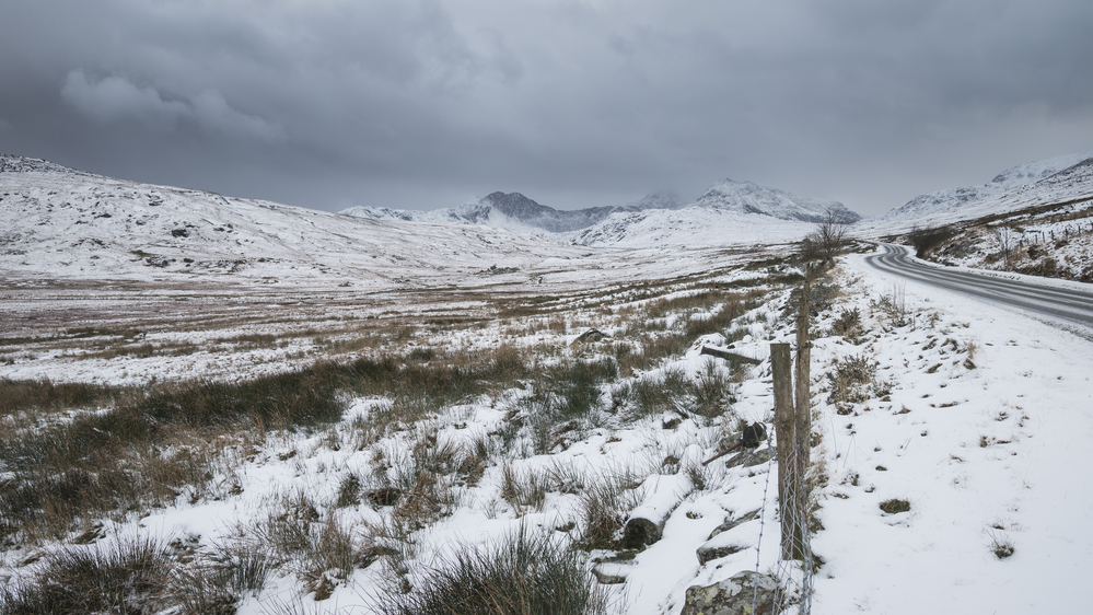 Wales in Winter, Snowdonia National Park with snow!