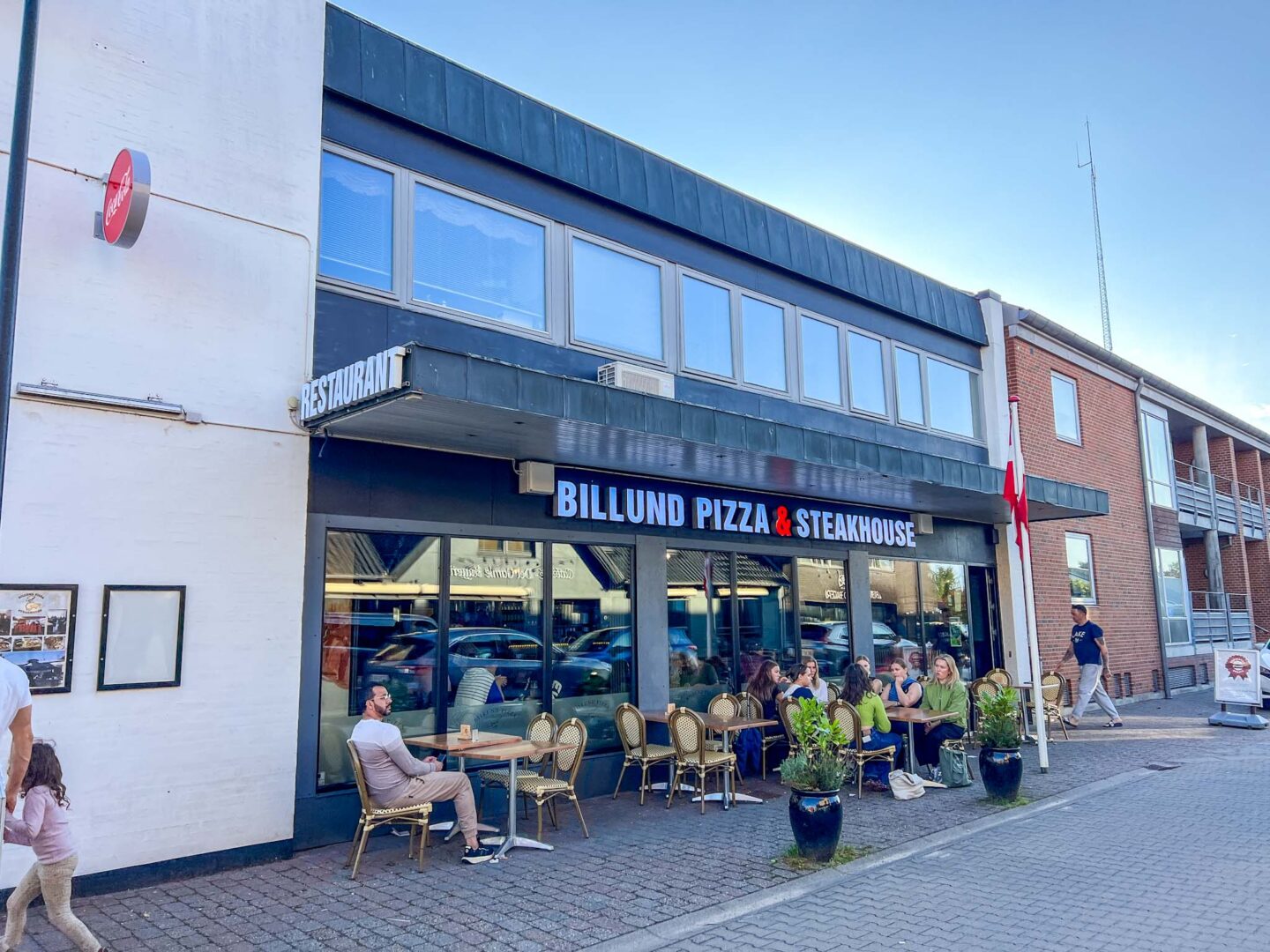 how to visit LEGOLAND Billund, outside Billund Pizza Steakhouse Restaurant