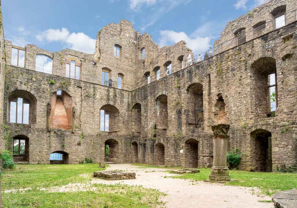 ruins in Baden Baden, Things to do in Black Forest Germany, 