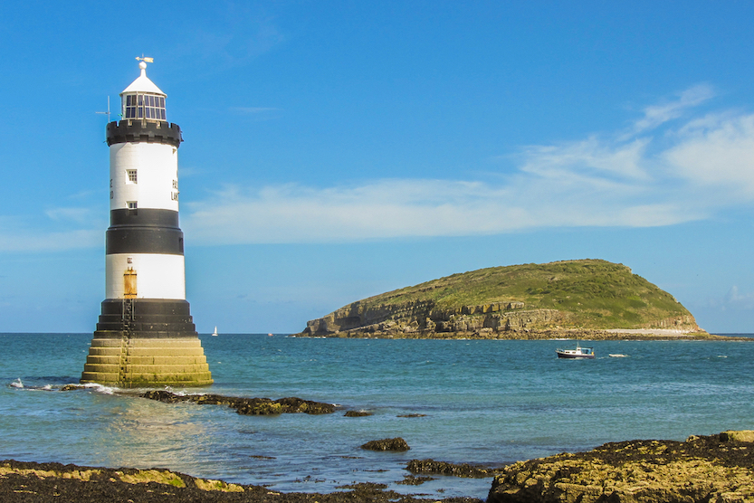 Penmon lighthouse and Puffin Island, Places to visit in Anglesey