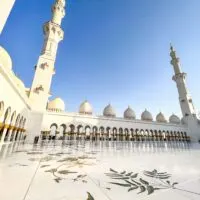 Visiting Sheikh Zayed Mosque