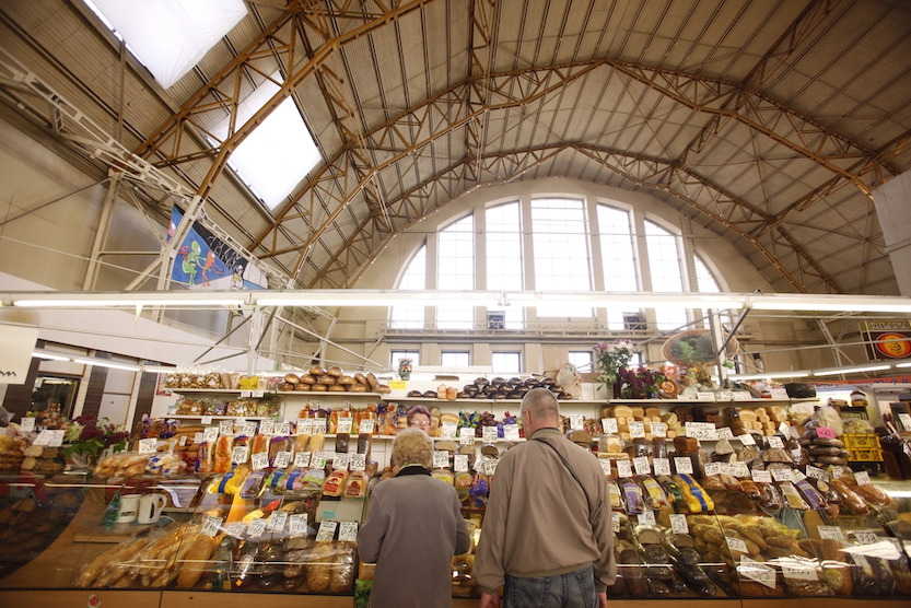 Things to do in Riga, inside the Central Market Riga