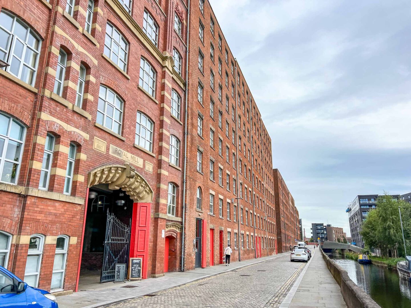 Manchester cafes to work from, Ancoats Coffee outside