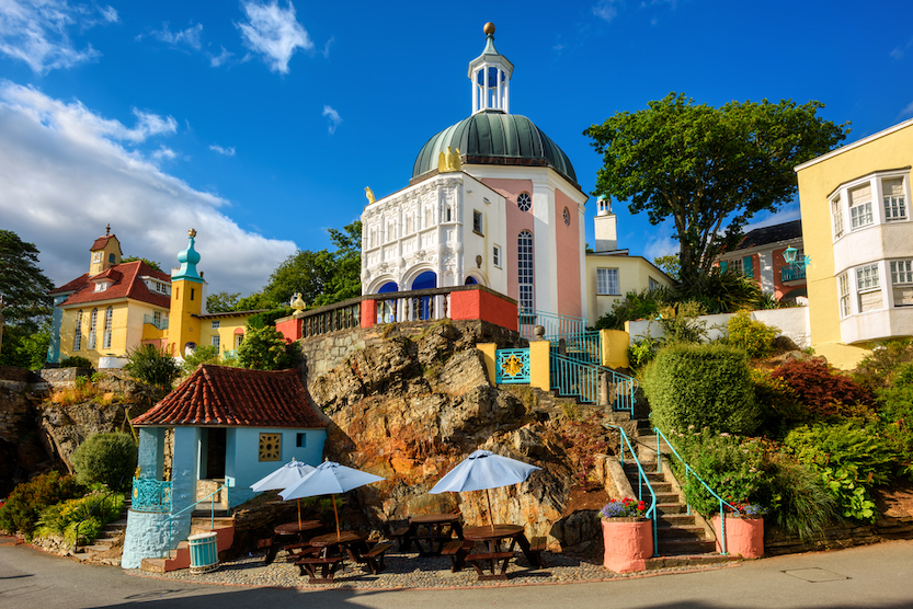 Visiting Portmeirion, the colourful Italian village in North Wales