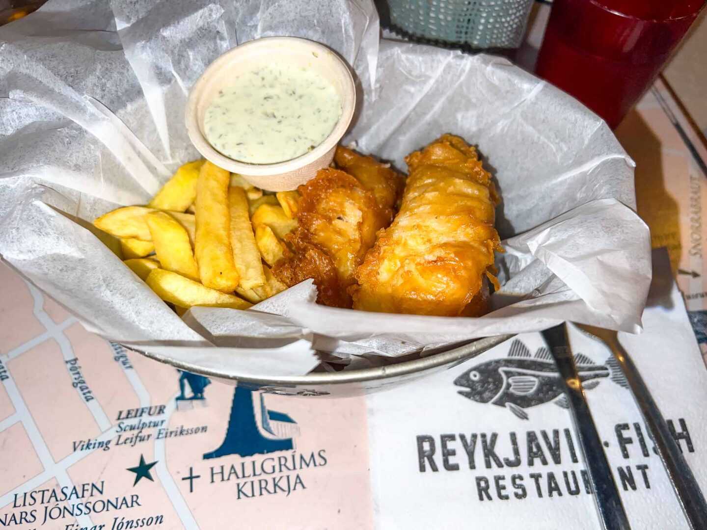 The Wandering Quinn Travel Blog Halal Food Reykjavik, Fish and Chips from Reykjavik Fish Restaurant