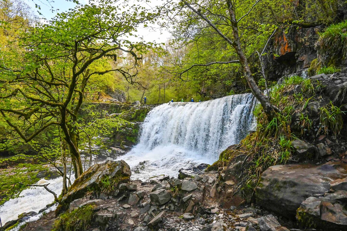 Things to do in Wales in Spring, Brecon Beacons waterfall