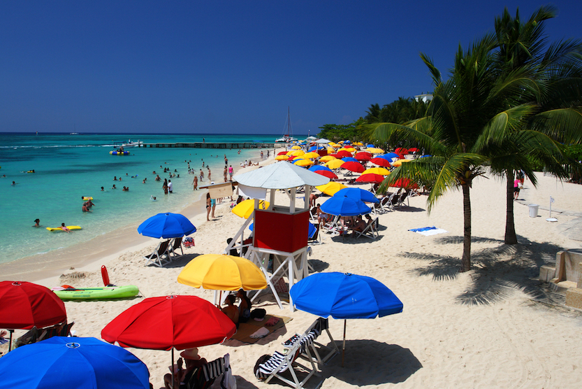 Best countries to visit in August, Doctor's Cave Beach, Montego Bay, Jamaica
