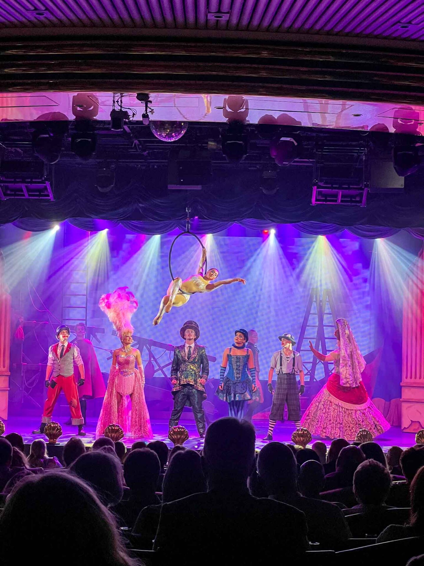 The Wandering Quinn Travel Blog Tui cruise review, show with performers onboard Marella Discovery 2