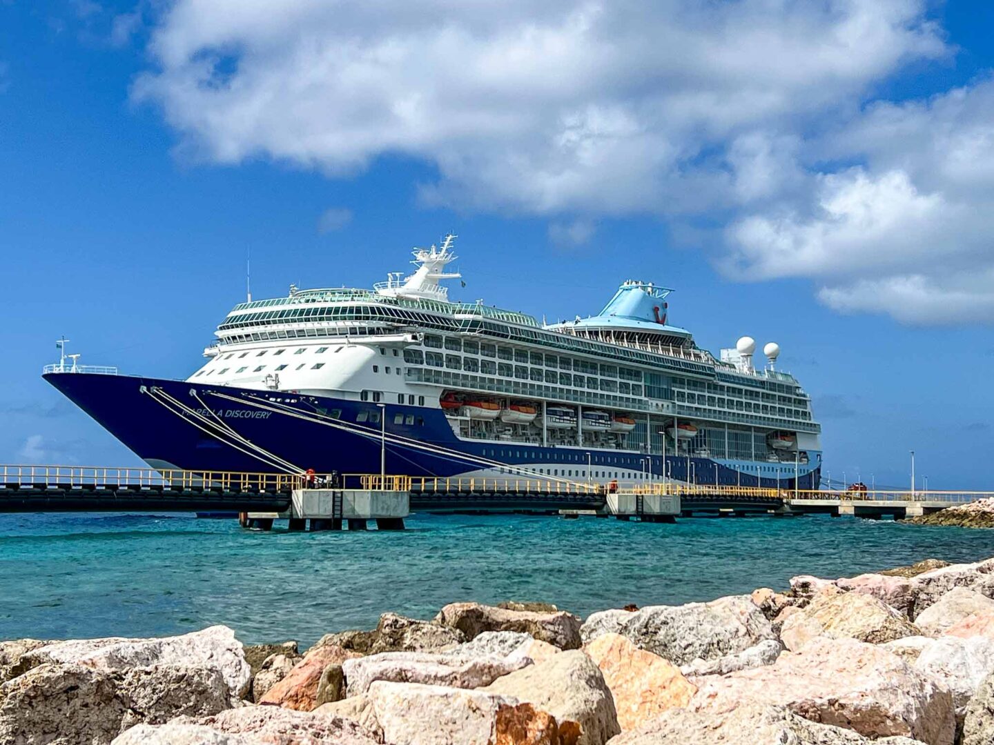 The Wandering Quinn Travel Blog how to see islands on a Caribbean cruise, TUI cruise ship in the Caribbean