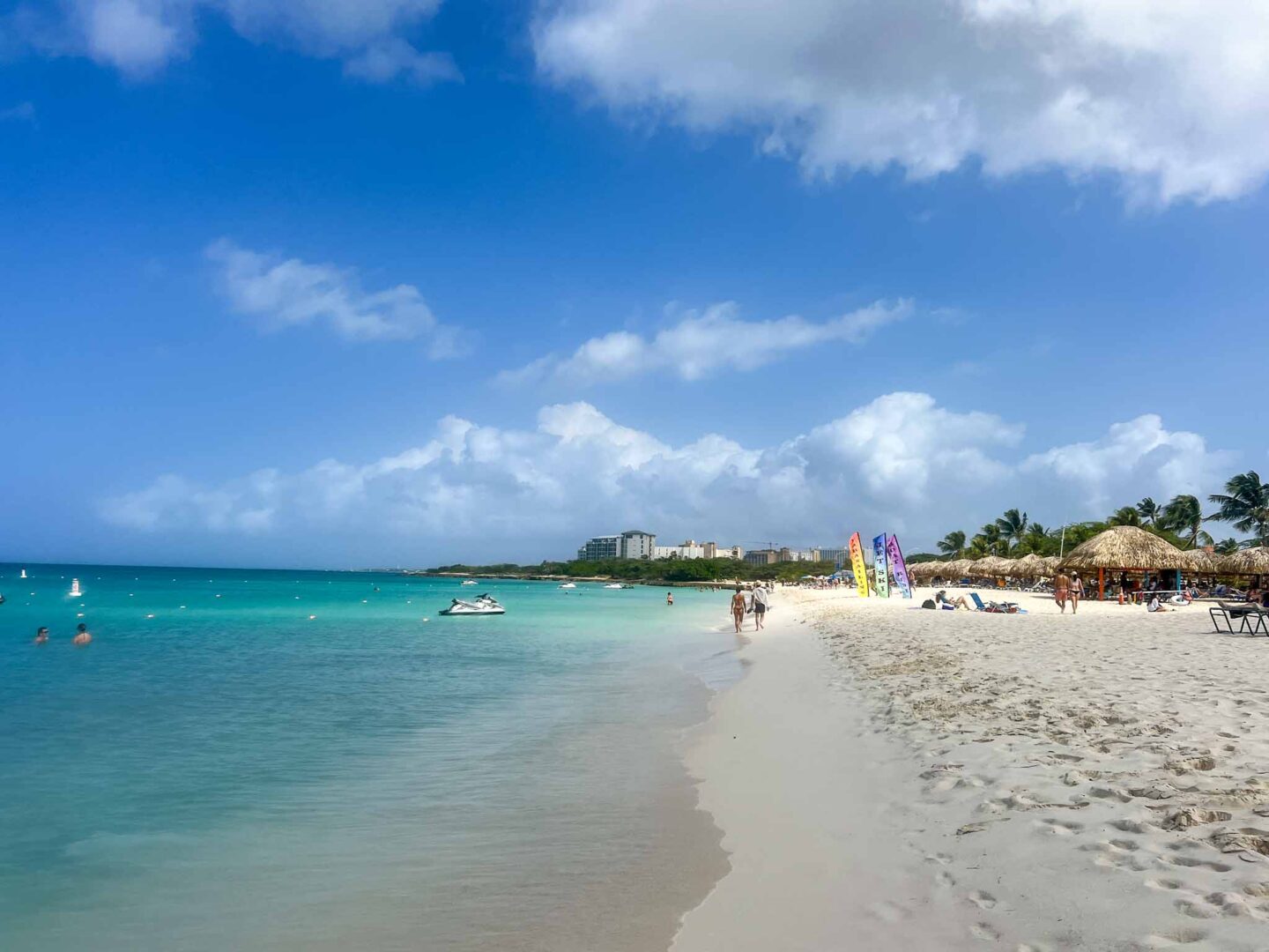 The Wandering Quinn Travel Blog how to see islands on a Caribbean cruise, Eagle Beach Aruba