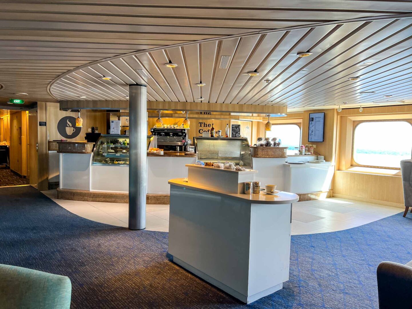 The Wandering Quinn Travel Blog Tui cruise review, The Coffee Shop onboard Marella Discovery 2