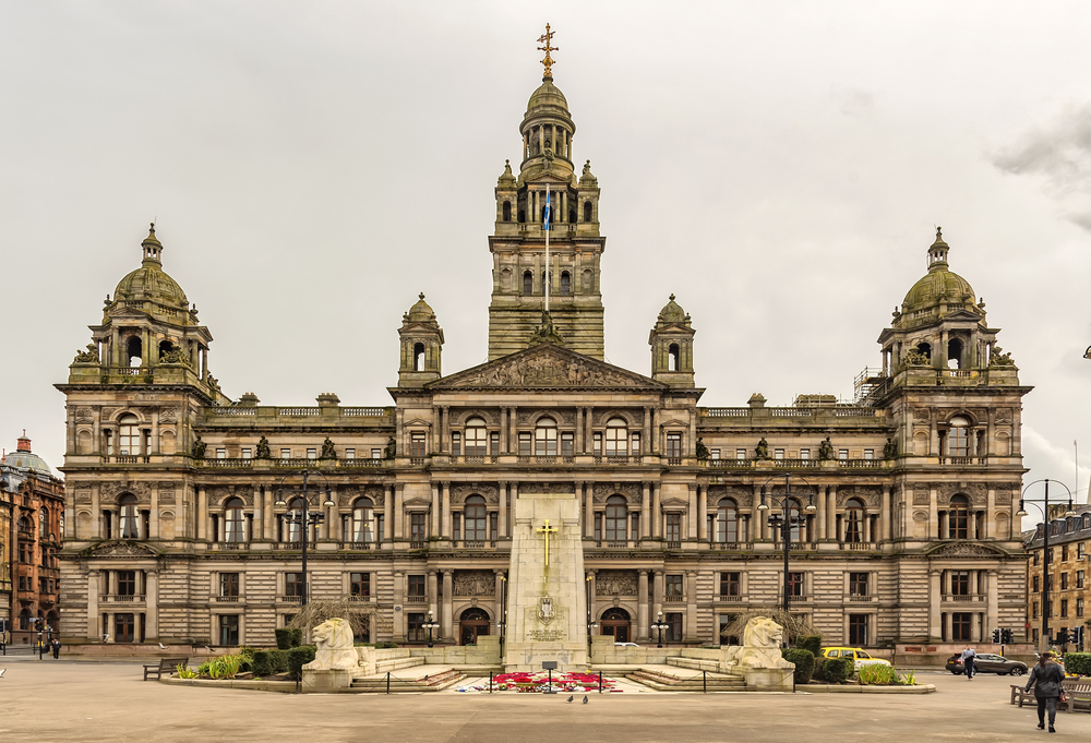 5 day Scotland itinerary, Glasgow George Square 