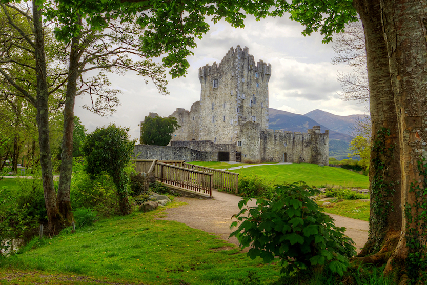 The Wandering Quinn Travel Blog Day trips from Galway, Ross Castle from outside