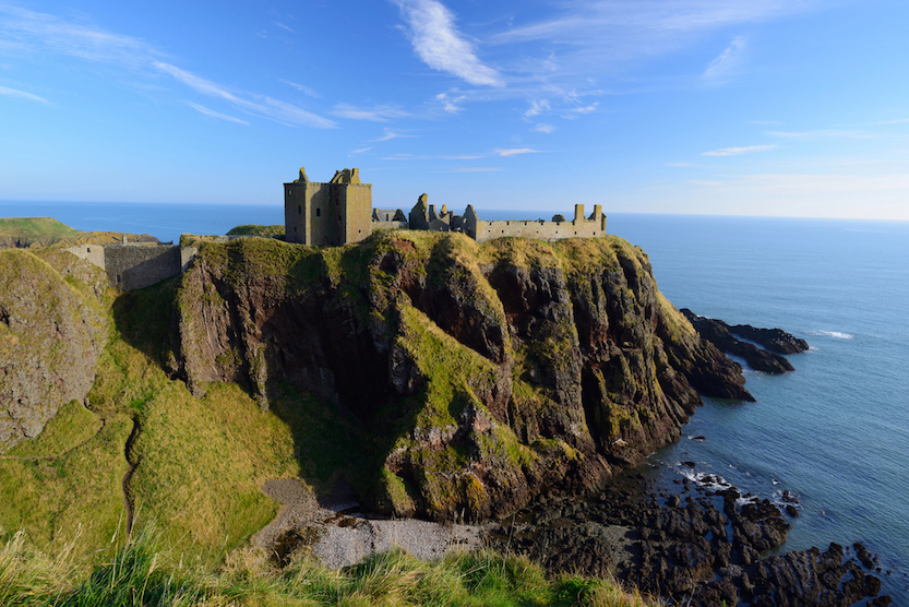 The Wandering Quinn Travel Blog things to do in the Scottish Highlands, Aberdeen Castle by water