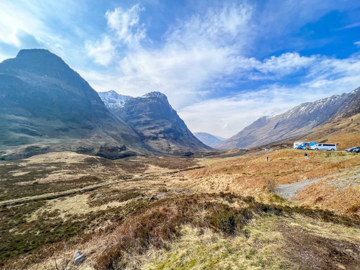 5 day Scotland itinerary, Glencoe National Park Mountains